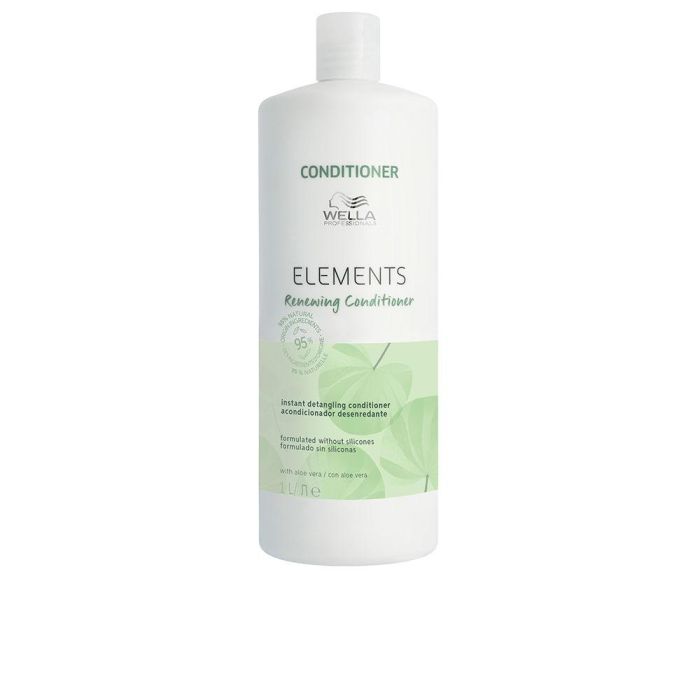 Wella Professionals ELEMENTS Acondicionador Renovador Suave Sin Siliconas Todo Tipo de Cabello 1000 ml 0 Wella Professionals ELEMENTS Acondicionador Renovador Suave Sin Siliconas Todo Tipo de Cabello 1000 ml 0