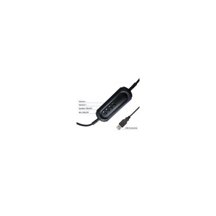 Auricular Ewent Ew3565 Con Microfono 2 Auricular Ewent Ew3565 Con Microfono 2