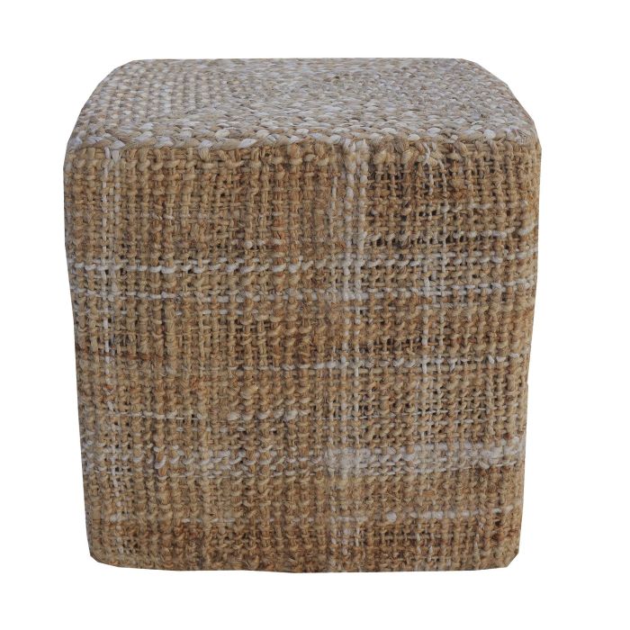 Reposapies Boho DKD Home Decor 45 x 45 x 45 cm (2 Unidades) 1