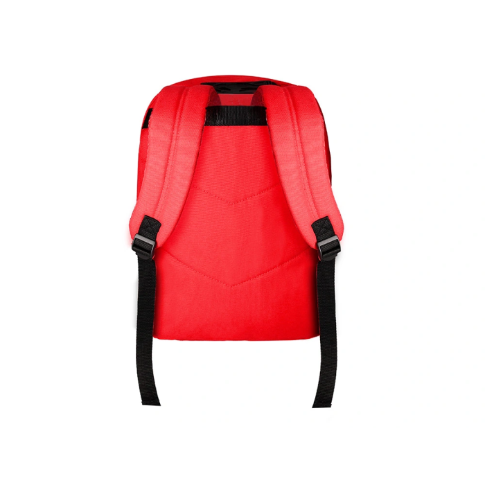 Antartik Mochila Escolar Roja 320x140x430 mm con Bolsillo Portátil 15.6" y Múltiples Bolsillos 6
