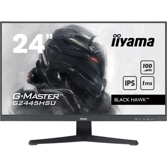 Iiyama Pantalla 23.8", Ips, 100Hz, Hdmi X1 (V.1.4), Displayport X1 (V.1.2), Altavoz Integrado. Mprt 1Ms