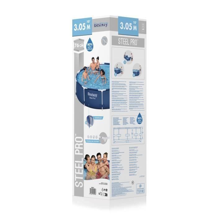 Piscina Bestway Steel Pro 305 cm 3 Piscina Bestway Steel Pro 305 cm 3