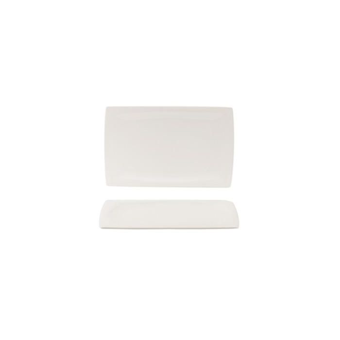 Fuente NOUBON QUAT 36x23 cm - Porcelana Marfil - SUMMA Fuente NOUBON QUAT 36x23 cm - Porcelana Marfil - SUMMA