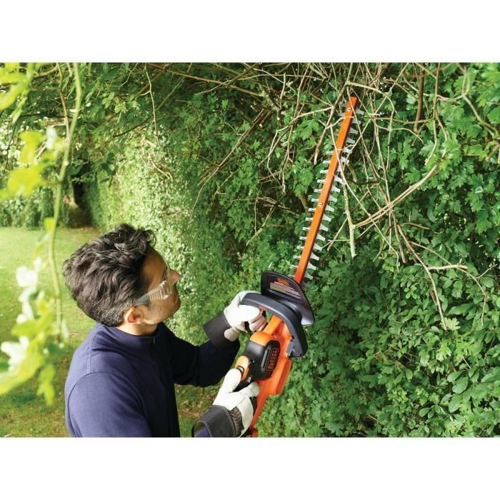 Litio de cobertura inalámbrica de Black+Decker 18V Powercomand 2 ah 50 cm GTC18502PC-QW 5