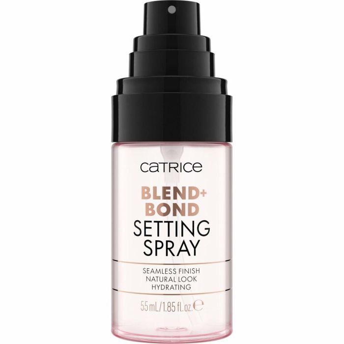 Catrice Fijador Spray BLEND + BOND con Ácido Hialurónico y Extracto de Avena 55 ml - Optimiza y Fija el Maquillaje 4