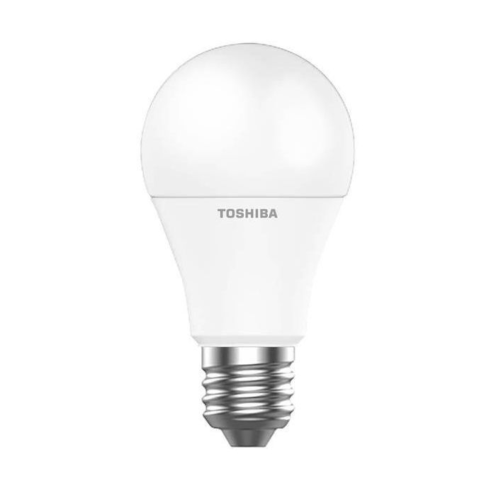 Toshiba Bombilla LED Essential A60 E27, 10W Luz Cálida 2700K, Equivalente 75W, Blanco Cálido