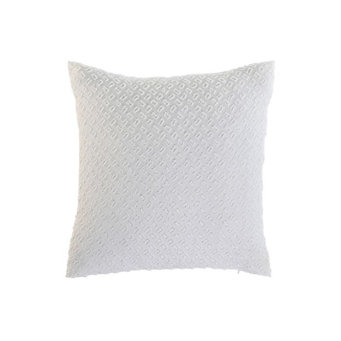 Cojin Boho DKD Home Decor Blanco 60 x 60 x 60 cm