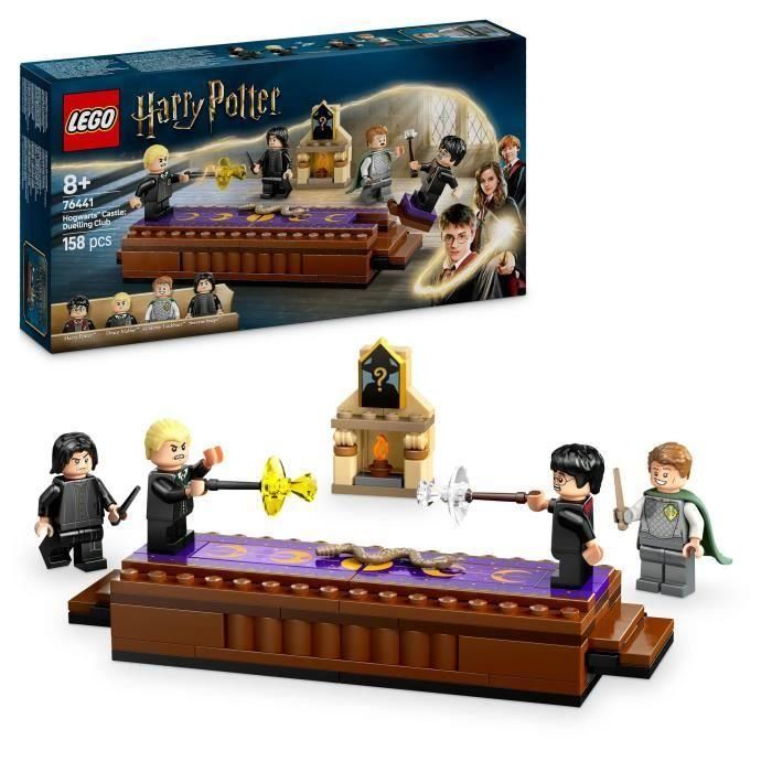 LEGO 76441 Castillo Hogwarts: Club de Duelo Harry Potter - Minifiguras Harry Potter, Draco Malfoy, Gilderoy Lockhart, Severus Snape 0 LEGO 76441 Castillo Hogwarts: Club de Duelo Harry Potter - Minifiguras Harry Potter, Draco Malfoy, Gilderoy Lockhart, Severus Snape 0
