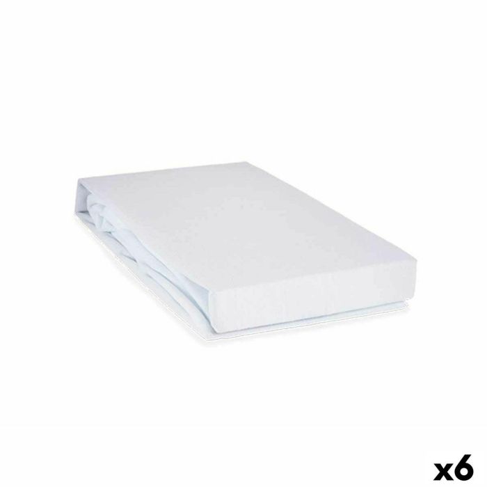 Protector de colchón Blanco 135 x 195 cm (6 Unidades) Protector de colchón Blanco 135 x 195 cm (6 Unidades)