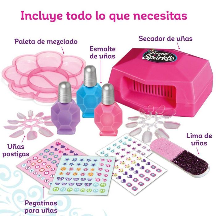 Set de Manicura Cra-Z-Art MAGIC 11 x 5,5 x 9,5 cm 4 Unidades 1