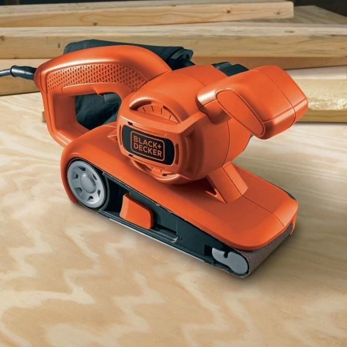 Lijadora de banda Black & Decker KA86-QS 750 W 720 W 3 Lijadora de banda Black & Decker KA86-QS 750 W 720 W 3