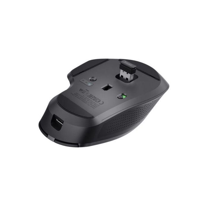 Trust 24820 Ratón Inalámbrico Bluetooth Ozaa+ Multidispositivo Batería Recargable Silencioso 3200 DPI Compatible PC Mac iOS Android 4 Trust 24820 Ratón Inalámbrico Bluetooth Ozaa+ Multidispositivo Batería Recargable Silencioso 3200 DPI Compatible PC Mac iOS Android 4