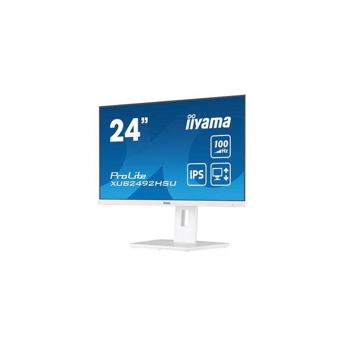 MONITOR IIYAMA 24" PROLITE XUB2492HSU-W6, IPS, 100HZ, 0,4MS, USB, HDMI, DISPLAYPORT, ALT 2x2W, ALTU, GIRO, INCLI, PIVOT, BLANCO 3 MONITOR IIYAMA 24" PROLITE XUB2492HSU-W6, IPS, 100HZ, 0,4MS, USB, HDMI, DISPLAYPORT, ALT 2x2W, ALTU, GIRO, INCLI, PIVOT, BLANCO 3