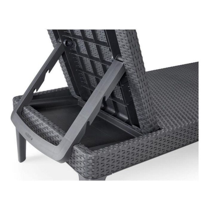 Tumbona Allibert by KETER 8711245146294 Gris 187 x 58 x 29 cm 4