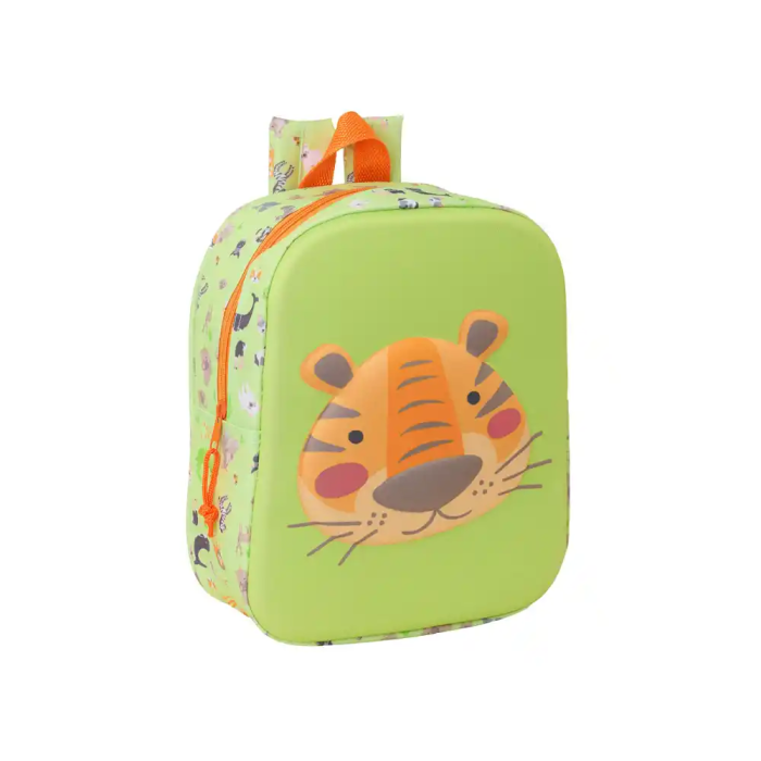 Mochila Infantil Safta Lima 22 x 27 x 10 cm 3D 0 Mochila Infantil Safta Lima 22 x 27 x 10 cm 3D 0