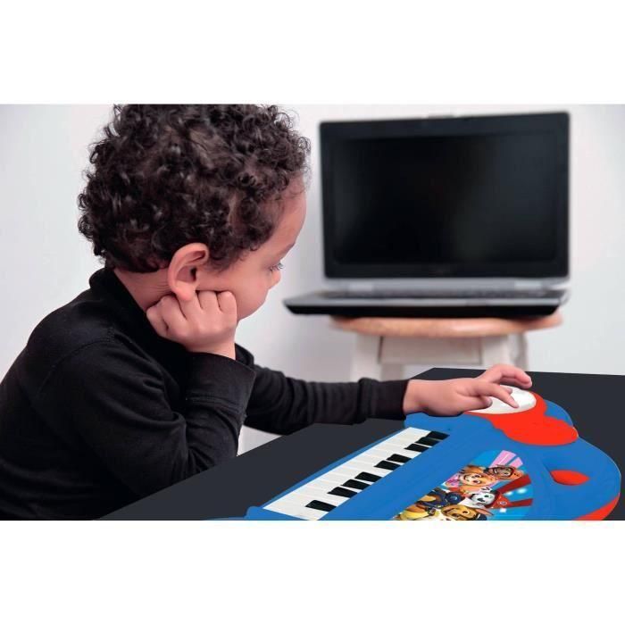 Piano Electrónico Infantil Paw Patrol con Efectos de Luz 2