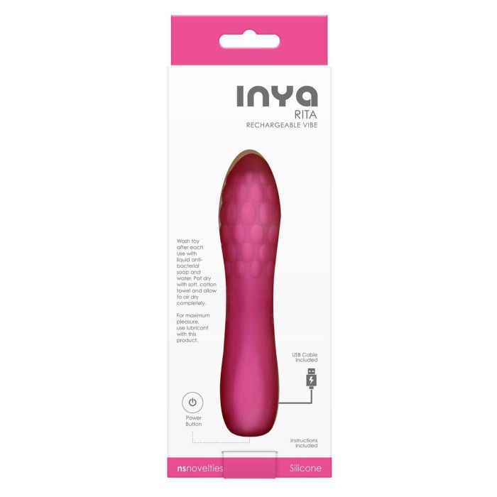 Bala Vibradora NS Novelties Inya Rosa 4