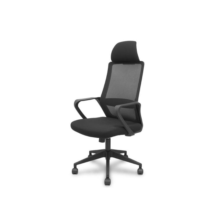 Silla De Direccion Pyc Pro534 Brazos Fijos Regulable En Altura Respaldo En Malla Negra Y Asiento Tela Negra 4 Silla De Direccion Pyc Pro534 Brazos Fijos Regulable En Altura Respaldo En Malla Negra Y Asiento Tela Negra 4
