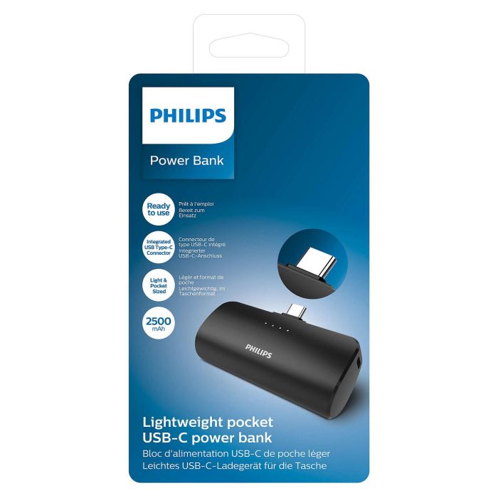 Philips Powerbank 2500mAh with USB-C connector 1