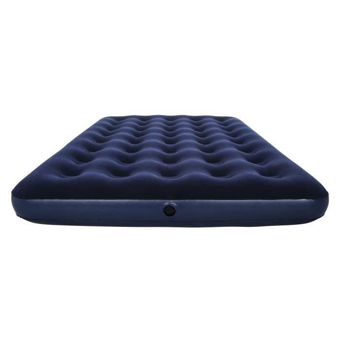 Bestway Horizon Sidewinder Colchón Inflable Doble Flocado con Bomba Eléctrica y Bolsa 2 Plazas Azul para Camping y Hogar 2 Bestway Horizon Sidewinder Colchón Inflable Doble Flocado con Bomba Eléctrica y Bolsa 2 Plazas Azul para Camping y Hogar 2