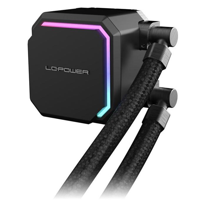 LC-Power LC-CC-240-B Sistema Refrigeración Líquida All-in-One 2 Ventiladores 12cm Negro con Iluminación RGB 2 LC-Power LC-CC-240-B Sistema Refrigeración Líquida All-in-One 2 Ventiladores 12cm Negro con Iluminación RGB 2