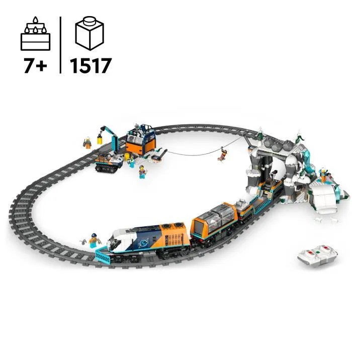 Lego 60470 Arctic Explorers Express - Juego para Niños de 7 Años en Adelante 1