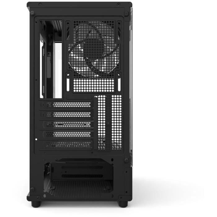 Caja de PC Mini Tower sin fuente de alimentación - ZALMAN P10 (Negro) - Micro ATX/Mini-ITX - 1x120mm A-RGB - USB-C/3.0/HD Audio - Vidrio templado 5