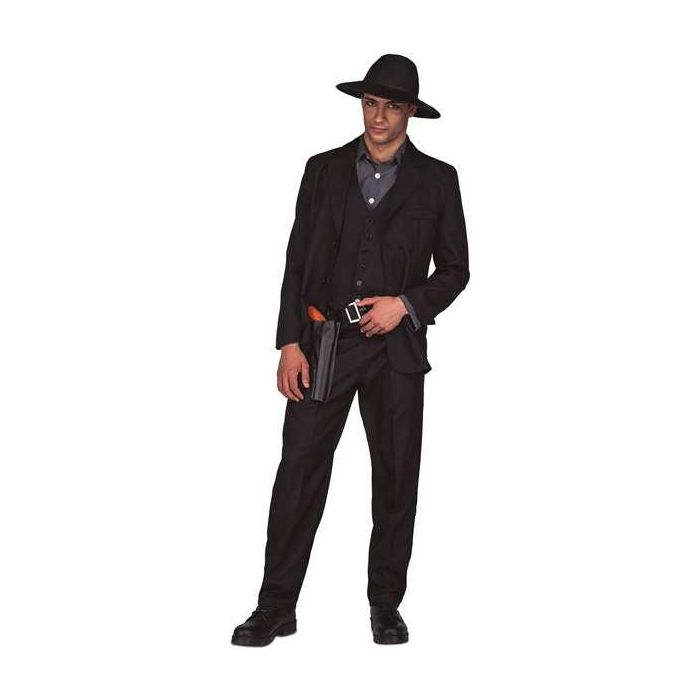 Disfraz pistolero oscuro talla m-l Disfraz pistolero oscuro talla m-l