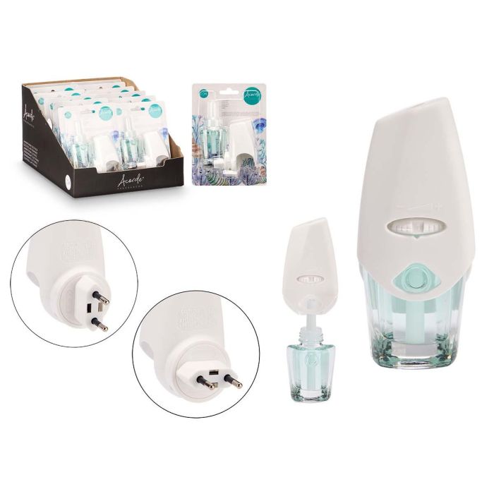 Ambientador Eléctrico 20 ml Oceano - Arte Regal - 12.5x17.5x5 cm (24 Unidades) Ambientador Eléctrico 20 ml Oceano - Arte Regal - 12.5x17.5x5 cm (24 Unidades)