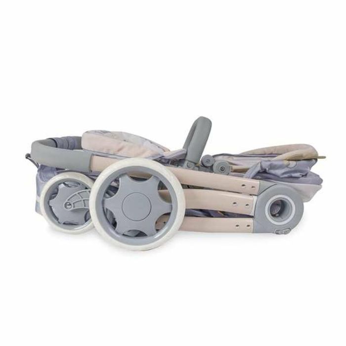 Decuevas Coche de muñeca 3x1 Plegable Coco con Mochila para muñecas hasta 48 cm 41x62x70 cm 3