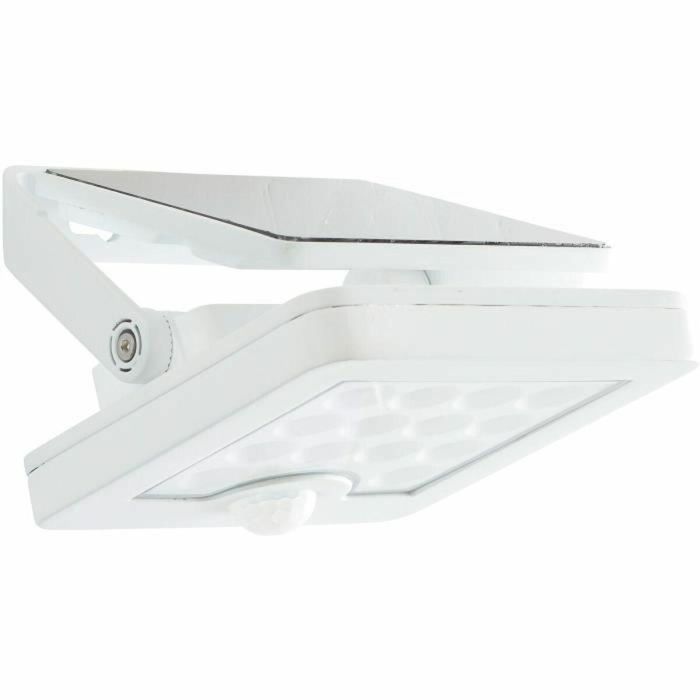 Brilliant Aplique Exterior LUTON BRI4004353437786 LED Solar Detector Movimiento Plástico Metal 4W Blanco 3