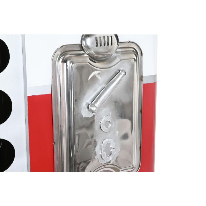 DKD Home Decor Botellero Vintage Rojo Blanco 44 x 151 x 70 cm 1