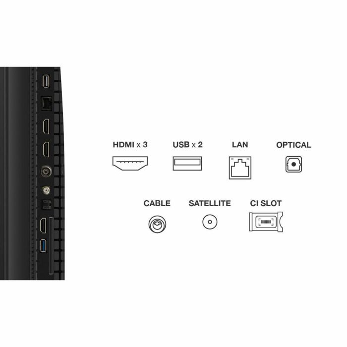 Smart TV TCL 55P7K 55" 4K Ultra HD HDR QLED