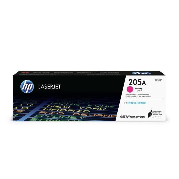 Toner Hp 205A Laserjet M154A - 154Nw - Mfp M180N - 181Fw Magenta 900 Paginas