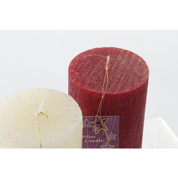 DKD Home Decor Vela Navidad Tradicional de Cera 14 x 7 cm (4 Unidades) Surtido Aleatorio 2 DKD Home Decor Vela Navidad Tradicional de Cera 14 x 7 cm (4 Unidades) Surtido Aleatorio 2