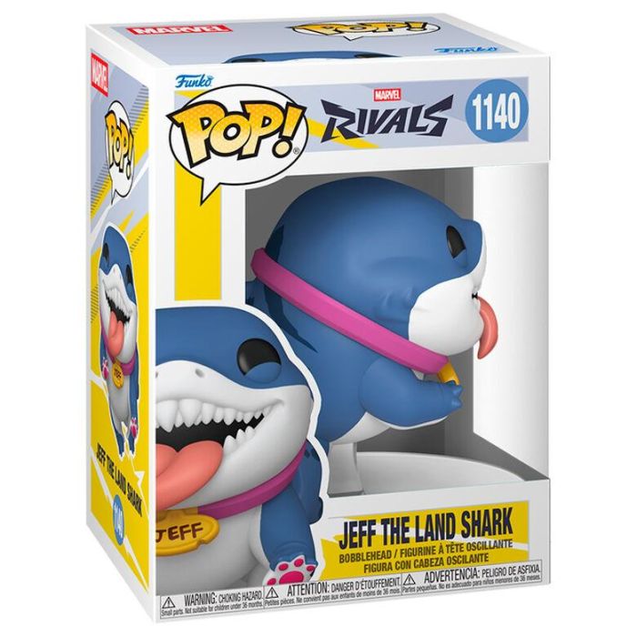 Figura POP Marvel Rivals Jeff the Land Shark 1