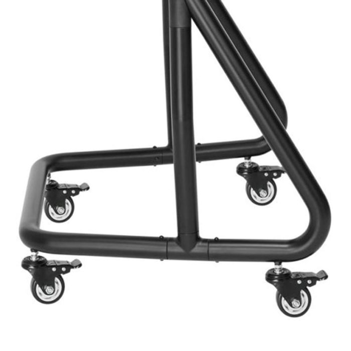 Equip Soporte para TV con Ruedas, Ajuste de Altura, Compatible VESA 1000x600, Hasta 100Kg, Estante para DVD/AV, Gestión de Cables 1