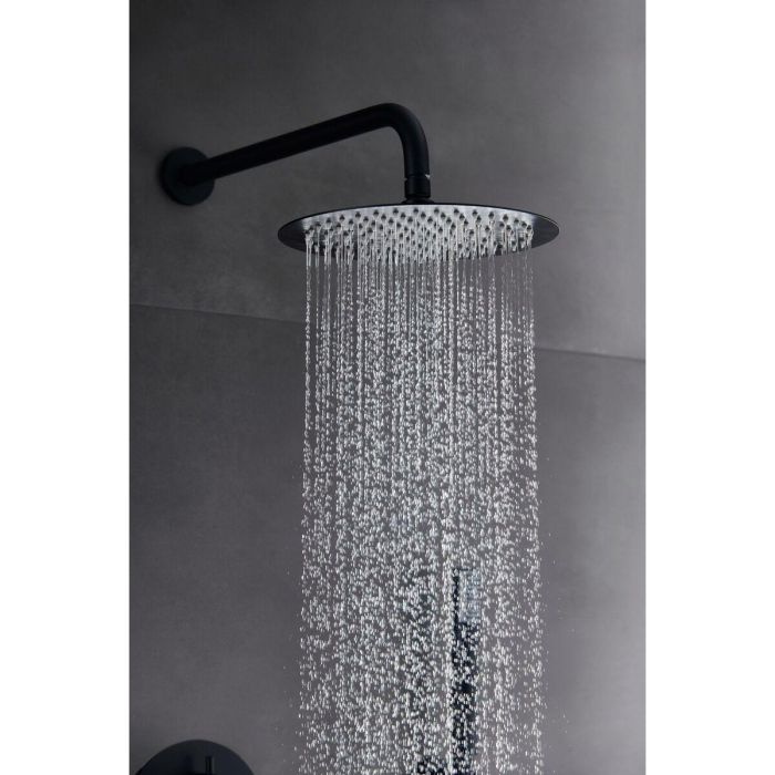 Columna de Ducha Imex MONZA NM GPM039/NG Acero Inoxidable Latón ABS 2 Columna de Ducha Imex MONZA NM GPM039/NG Acero Inoxidable Latón ABS 2