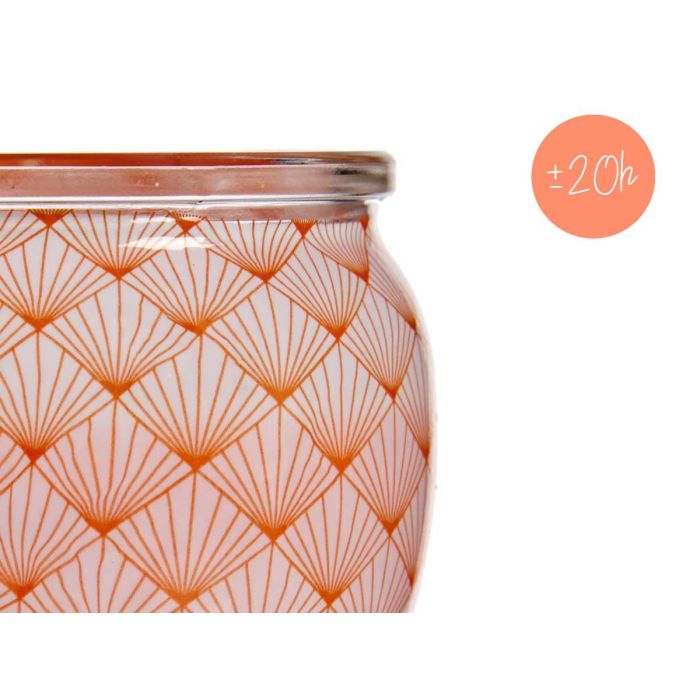 Vela Perfumada Melon en Tarro Cristal Acorde 7.5x6.3x7.5 cm (12 Unidades) 3