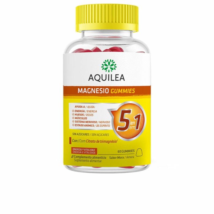 Aquilea Magnesio Gummies 60 u - Suplemento para salud ósea y muscular