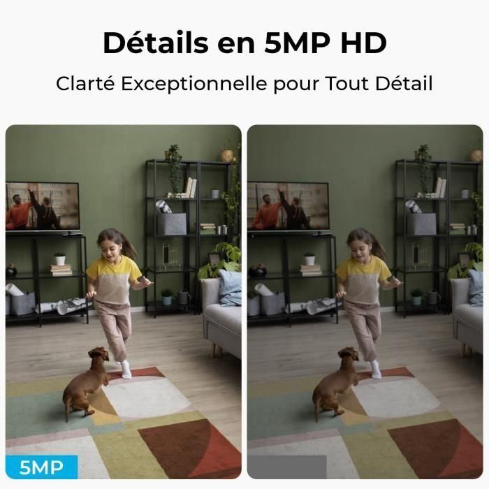 Reolink REO6976930225094 Cámara de Interior E330 5MP Blanca 2