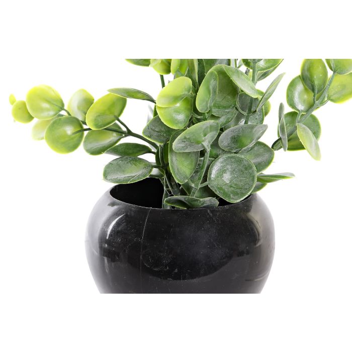 DKD Home Decor Planta Scandi Blanco Negro 12 x 15 x 12 cm (12 Unidades) 1