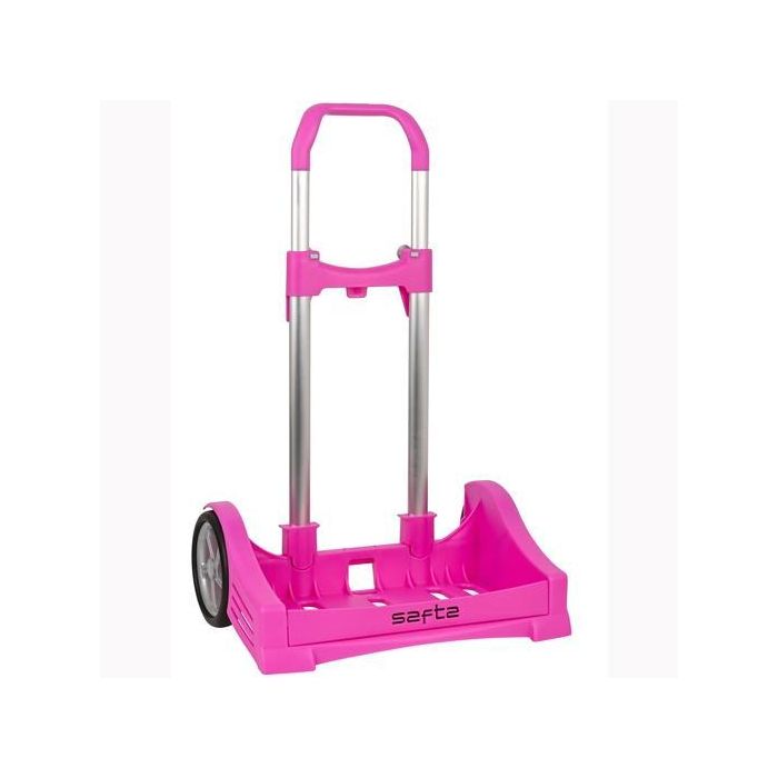 Safta Carro Portamochilas Evolution P.241C Trolley Fucsia Escolar Safta Carro Portamochilas Evolution P.241C Trolley Fucsia Escolar