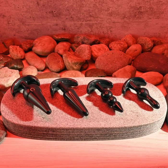 Plug Anal Selopa Negro (8,9 cm) (10,1 cm) 5