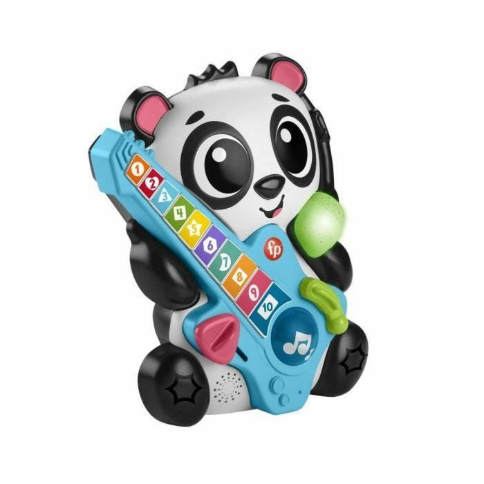 Fisher-Price-Link Squad Panda Figuras-Juguete de actividad musical HYK95 5