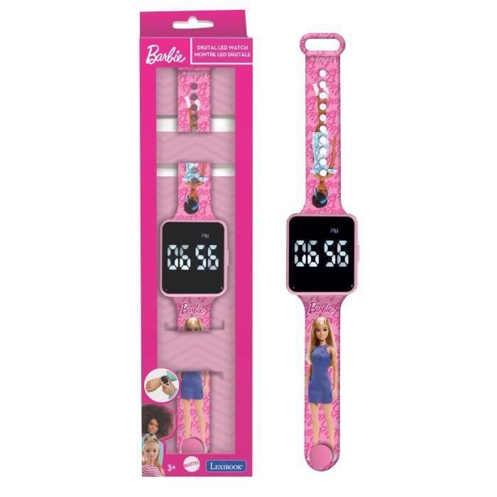 Lexibook - Barbie - Reloj LED conectado - Pulsera ajustable