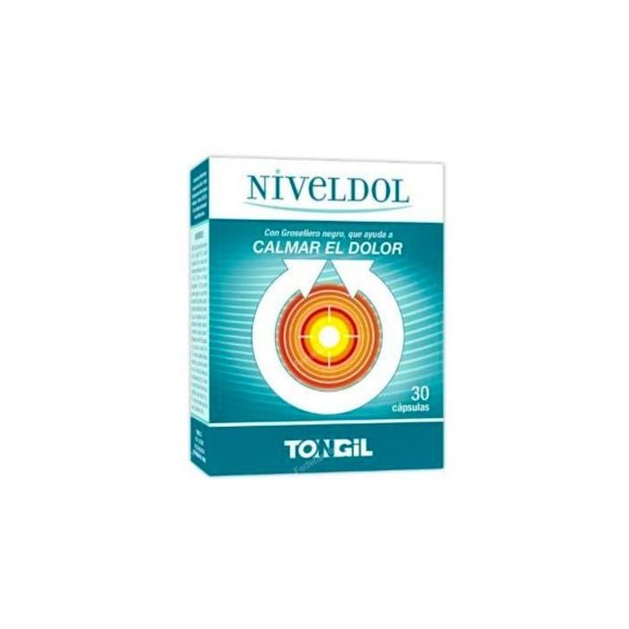 TONGIL Niveldol 30 Cápsulas Veganas - Sistema Nervioso con Omega 3, Jengibre y Vitaminas B
