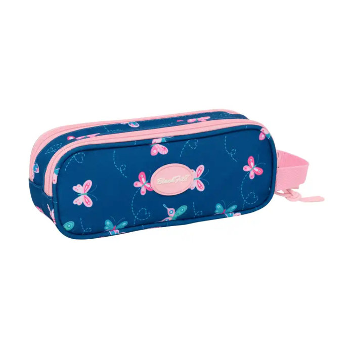Safta Estuche Portatodo Blackfit8 Mariposas Dos Cremalleras 80x60x210 mm 1 Safta Estuche Portatodo Blackfit8 Mariposas Dos Cremalleras 80x60x210 mm 1