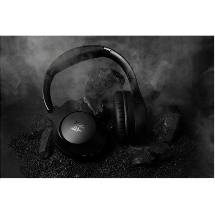Buxton BHP 8700 Auriculares Inalámbricos Supraaurales Negros 1