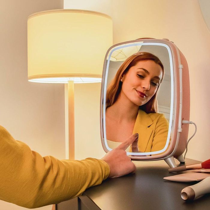 Mini Nevera Cecotec CoolingBeauty 6000 18 W Rosa 6 L 10